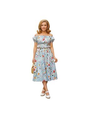 Dapper Day First Frost Floral Skirt Set Ayumi Takahashi M NWT